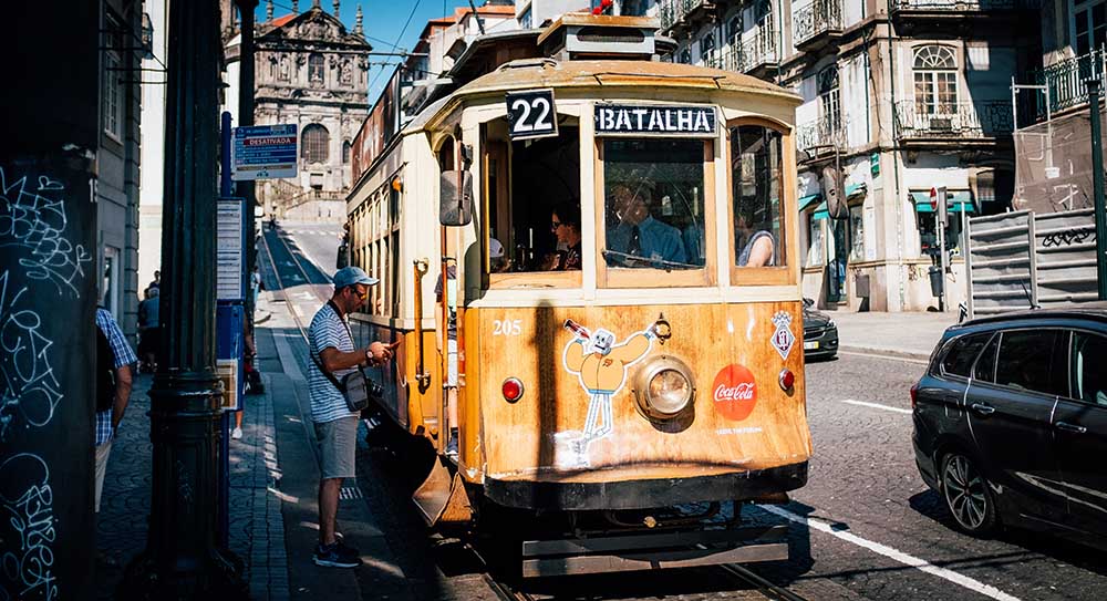tramway porto